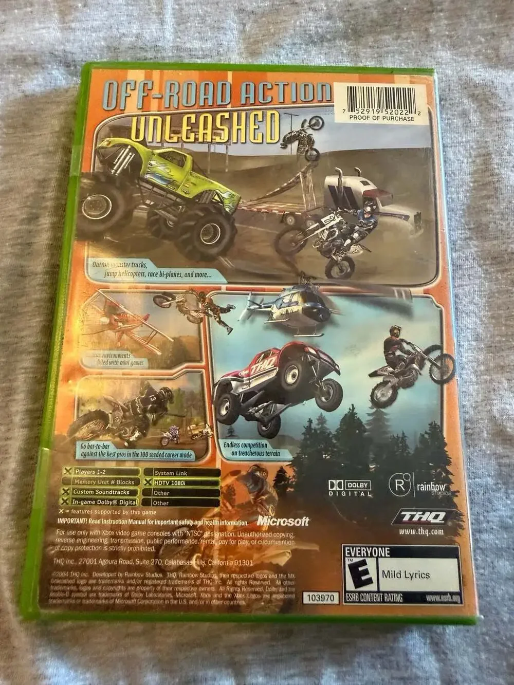 MX Unleashed (Microsoft Xbox, 2004)